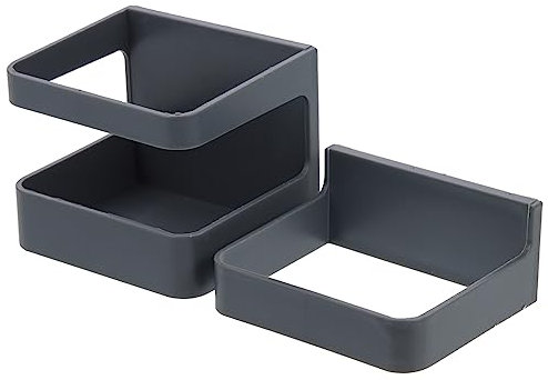 Housoutil 2 Ensembles Support De Rangement Parapluie Étagère Parapluie Porte-parapluie D'intérieur Racks Pour Étagères De Stockage Étagères Pour Rangement Mural Porche Organisateur Plastique