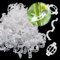 UCLEVER 50 Stück Pflanzenclips, Pflanzenstützen für den Garten, Pflanzenklammern Pflanzen Clips Gartenpflanze Kunststoff Wiederverwendbar Tomate Pflanze Unterstützung (Weiß)
