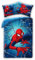 Spiderman Spiderman Spinne – Bettwäsche-Set – ein Bettbezug 140 x 200 cm und ein Kissenbezug 70 x 90 cm – 100 % Baumwolle – Mehrfarbig