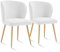 Sepnine Esszimmerstühle 2er Set, Stühle Esszimmer, Samt Küchenstuhl, Polsterstuhl mit Metallbeinen, Komfortable Esszimmermöbel, Ergonomische Dining Chairs