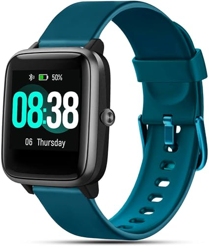 Issinlky Veryfitpro ID 205L Armband, 19mm Armband Silikonarmband für GRV FC1 IDW15 ID205S ID205G ID215G ID216 YM205L Uwatch3 Ufit GT BV205L TE021 SW020 SW021 SW023 Smartwatch