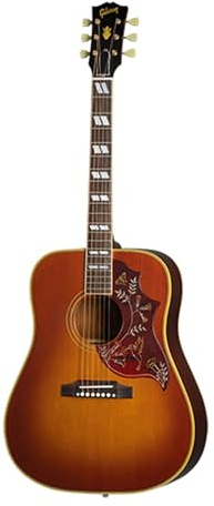 1960 Hummingbird Heritage Cherry Sunburst Light Aged - Westerngitarre