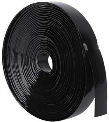 9mm Width Hair Extension Keratin Glue Strip Strong Adhesion Long Lasting Bond Hair Wig Tape Roll Black, Convenient, Safe Nanometer Keratin Glue Material for Professional Hair
