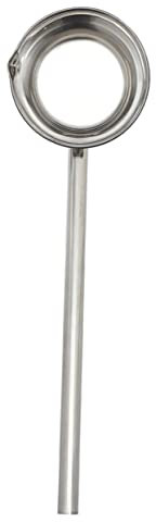 Hoement Mestolo in Acciaio Resistente Manico Lungo Adatto Per Cucine Ristoranti e Hotel