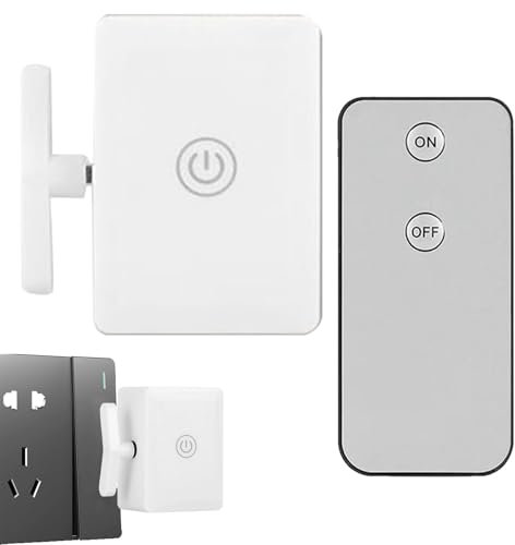 Generisch Smart Button Pusher, Automatischer Knopfdrücker mit Fernbedienung, Wohnaccessoires, Smart-Home-Geräte, Ferngesteuerter Licht-Aus-Roboter für Lampen
