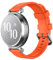 OVERSTEP Armband für Garmin Lily Active/Garmin Lily 2, 14mm Silikon Sport Frauen Ersatz Armband mit Schnellverschluss Ohr Design, Kompatibel für 5,1-7,5 Zoll Handgelenk, Orange