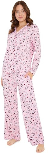Hello Kitty Sanrio Pigiama Donna, Adolescenti e Ragazza, Kuromi Pigiami Abbigliamento da Casa, Kawaii Anime Regali per Lei
