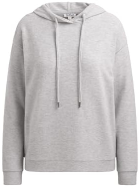 SOCCX Damen Hoodie aus Flauschstrick