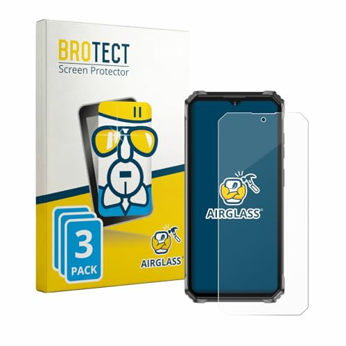 BROTECT 3 Stück Schutzglas für Oukitel G7 Schutzfolie Panzer Folie Glas Made in Germany [Extrem Kratzfest 9H, Anti-Fingerprint, Ultra-Transparent]