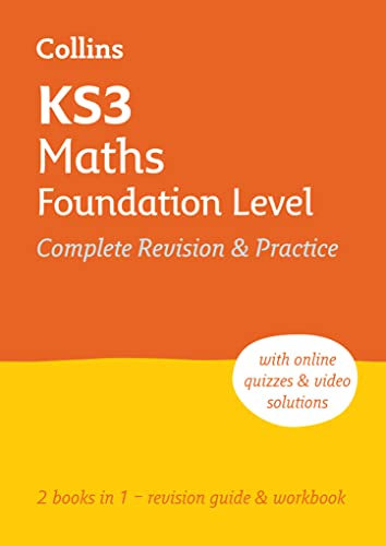 KS3 Maths Foundation Level All-in-One Complete Revision and Practice: Complete KS3 Maths Foundation Level revision and practice in one book (Collins KS3 Revision)