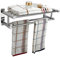 Ardisle Double Chrome Wall Mounted Bathroom Towel Rail Holder Storage Rack Shelf Bar