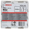 Bosch Professional 2500x Finish Nails SK64 25G (1.6/16 g, 2.8x1.45x30 mm, Galvanised, Accessories for Nail Guns, Pneumatic Nailers)