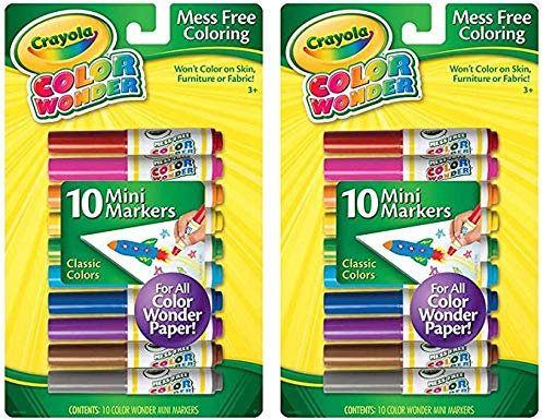 Crayola Color Wonder Markers, 10 Count (2-pack)
