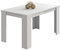 duehome | Mesa Comedor, Mesa Fija, Modelo Berta, Acabado Color Blanco, Medidas: 140 cm (Largo) x 80 cm (Ancho) x 75 cm (Alto)