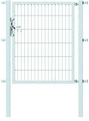 Alberts 646196 Einzeltor Flexo mit Zubehör | verschiedene Breiten und Höhen | feuerverzinkt | Breite 100 cm | Höhe 120 cm