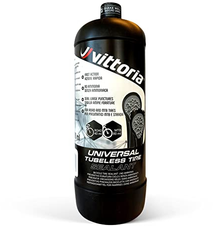 Vittoria Prevention Latex Tubeless Sealant 1000ml, nero, universale, one size