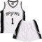Maillot Basket Enfant 2 Pièces, Pop Tenue Basket Enfant, sans Manches Ensemble Basket Enfant, Maillot de Basket Enfant Juvénile, Maillot Basket Enfant et Shorts de 12-14 Ans,Blanc,XXL/170