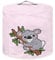 SEANATIVE Dust Cover with Pockets for Instant Pot 6/8 Quart, Cartoon Koala Print Pressure Cooker Cover Rice Cooker Protector Cover Easy to Clean, Pink