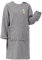 Cooking Long Sleeve Aprons For Women With Pockets Kitchen Cute Waitress Apron For Women Smoc Painters Aprons for Adults (Black, One Size)
