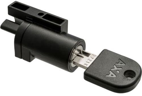 Axa Intube E8035-36 Antivol de batterie, noir, taille unique