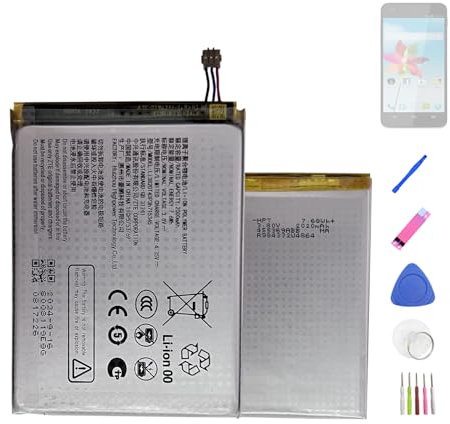 HIGHAKKU Batteria di ricambio Li3823T43P3h715345 compatibile con [ZTE] Grand S Flex, MF910, MF910 4G LTE, MF910S, MF920, MF920A, MF920S, MF920VS, MF920W+, MF971, MF971F, MF971V con strumenti