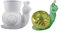 Molde de silicona para macetas, arcilla, cemento, yeso, hogar, jardín, macetas, caracol