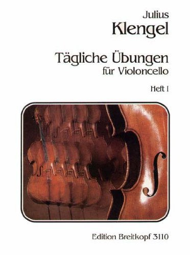 EDITION BREITKOPF KLENGEL JULIUS - TAGLICHE UBUNGEN, BAND I - CELLO