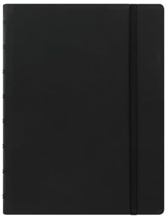 Filofax A5 refillable notebook black