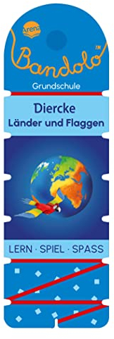 Bandolo. Diercke. Länder und Flaggen: Lernspiel mit Lösungskontrolle für Kinder ab 7 Jahren