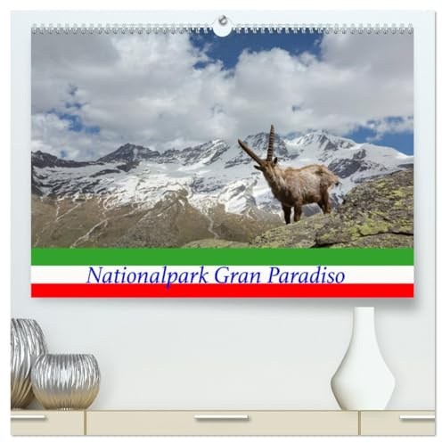Nationalpark Gran Paradiso (hochwertiger Premium Wandkalender 2026 DIN A2 quer), Kunstdruck in Hochglanz: Bilderreise zum Gran Paradiso, dem ersten ... des Alpensteinbocks. (CALVENDO Natur)
