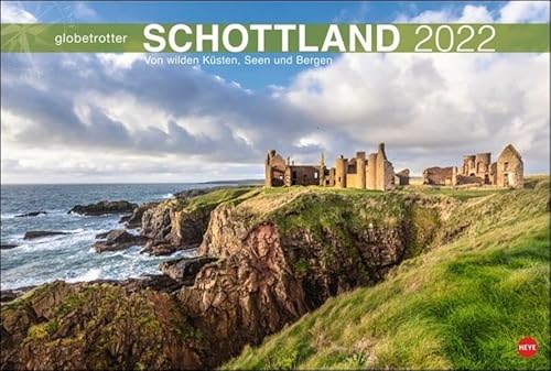 Schottland Globetrotter Kalender 2022: Von wilden Küsten, Seen und Bergen