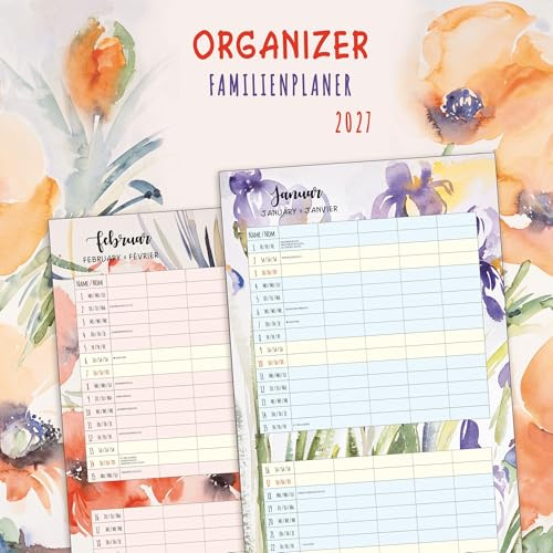 Organizer / Familienplaner 2027: Kalender 2027 (Artwork Edition)