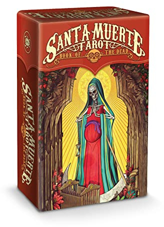 Santa Muerte Tarot - Mini Tarot: 78 full colour mini tarot cards and instructions