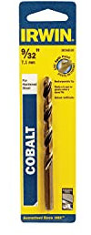 Irwin 3016018 9/32 X 4-1/4 Cobalt Drill Bit