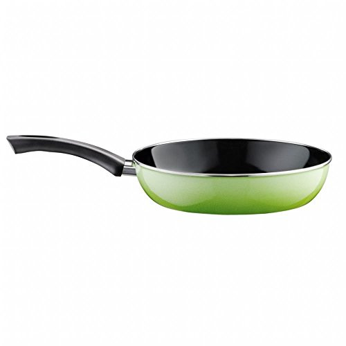 Riess, 0057-036, Emaillepfanne Ø 28cm, Classic, SMARAGD, Grün, Volumen (empf.): 2,5 Liter, Herstellung in Österreich, LBH: 47,3x29,2x8,8cm, 2,003kg, Emailliert