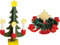 Rülke Holzspielzeug 21647 Adventsleuchter und Tannenbaum Miniatur