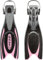 Cressi Herren Flossen Frog Plus, schwarz/rosa, 39/41, BF205440