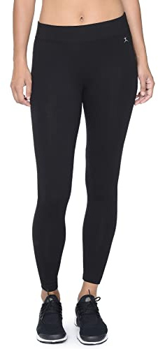 Danskin Women's Essentials Ankle Legging, Black, Small