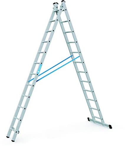 ZARGES Kombi-Steh-Schiebeleiter 2 x 12 Sprossen Z 300