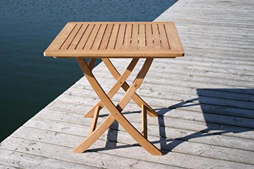 SEDEX Catar Klapptisch 80x80 cm aus Eukalyptus
