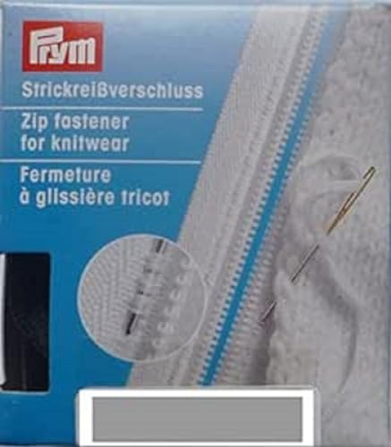 Prym 478.955-004 Divisible Zipper, Kunststoff, Grey, One Size