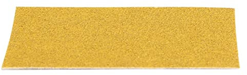 Mirka Gold Universal-Schleifpapier 70x125mm Klett/Korn P180 / 10 Stück/Zum Schleifen von Gips, Spachtel, Spanplatten, Holz, Lack