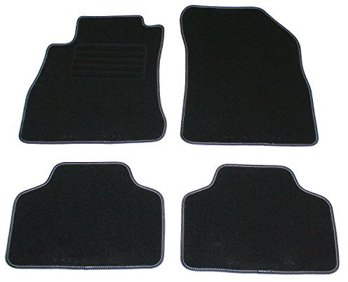 DBS 01765778 Fußmatten Set Vorne und Hinten schwarz