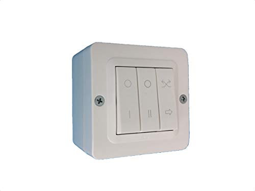 Tableau de commande mural manuel pour VMC - Ventilation mécanique contrôlée et Récupérateurs de Chaleur décentralisés