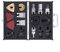 WellCut 34pc Oscillating Multi Tool Blades, Accessory Set Saw Blades, Blade Tool Quick Release Wood & Metal Saw Blades for DTM50, DTM51, DCS355, TM3010