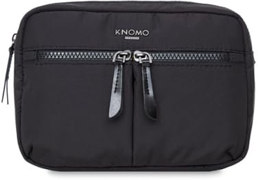 Knomo Dalston Umhängetasche, 21 cm, 1.3 liters, Schwarz (Black)