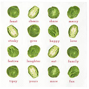 20 Pack Christmas Paper Napkins Sprouts