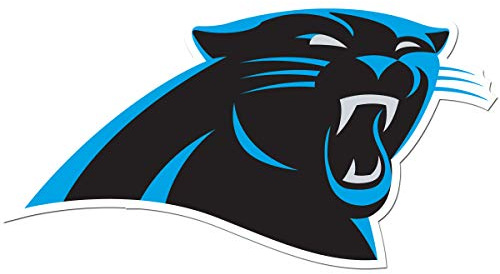 NFL Siskiyou Sports Fan Shop Carolina Panthers Auto Decal 8 inch Sheet Team Color