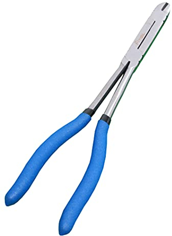 Pince à double pivot de 30,5 cm, outil de précision de qualité industrielle, pince à action composée extra longue portée (diagonale)