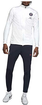 Nike Herren PSG M Nk Dry Strk TRK Suit K Trainingsanzug, Blanco/University Red, S